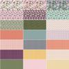 Judi Madsen Juju's Petals Rolie Polie 40 2.5-inch Strips Jelly Roll Riley Blake Designs RP-16610-40 view 2