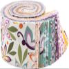 Judi Madsen Juju's Petals Rolie Polie 40 2.5-inch Strips Jelly Roll Riley Blake Designs RP-16610-40 view 3