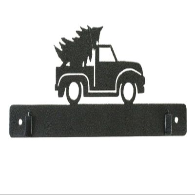 Classic Motifs 12 Inch Christmas Truck Craft Holder with Clips