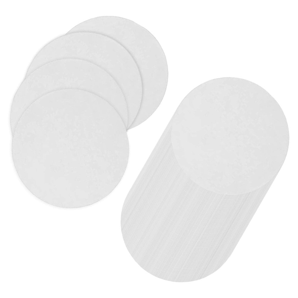 100pcs Microwave Kiln Ceramic Fiber Insulation Paper Round 2.76 Inch for Glass Fusing and Pottery