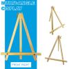6 Pack 9 Inch Wood Easels, Tripod, Table Top Easels for Painting, Art Craft Painting Easel, Kids Student Tabletop Easels for Painting, Photos Mini Display Tripod view 4