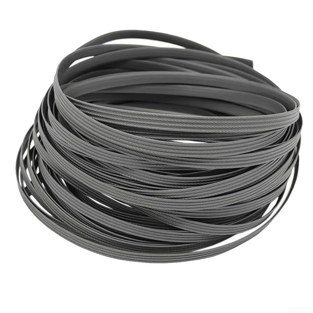 Rattan Weaving Repair Kit for Outdoor Use, 120 Feet of Flat Material for Crafting and Repairs (grey)