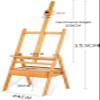 Drawer Easel Display Stand Multicolor Wooden Easel, Adult Children view 2