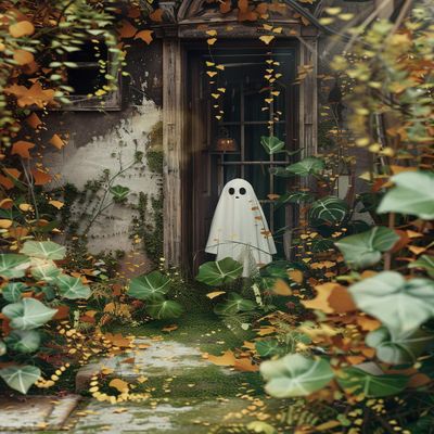 Eterkosu Halloween Counted Cross Stitch Kits for Adults, Ghost Stamped Cross Stitch Kits for Beginners, Needlepoint Cross-Stitch Horror Patterns Embroidery Kits Arts and Crafts for Home Decor