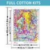 Eterkosu Halloween Counted Cross Stitch Kits for Adults, Ghost Stamped Cross Stitch Kits for Beginners, Needlepoint Cross-Stitch Horror Patterns Embroidery Kits Arts and Crafts for Home Decor view 2