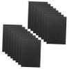 LIFKOME Thick Black A4 Cardstock 50 Sheets Blank Paper for Card Making Scrapbooking and Drawing Projects view 1