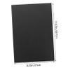 LIFKOME Thick Black A4 Cardstock 50 Sheets Blank Paper for Card Making Scrapbooking and Drawing Projects view 2