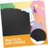 LIFKOME Thick Black A4 Cardstock 50 Sheets Blank Paper for Card Making Scrapbooking and Drawing Projects view 3