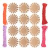 Gadpiparty 16-Piece Paper Basket Weaving Kit for Boys and Girls DIY Craft Supplies Colorful Paper Ropes for Handmade Basket Making Creative Arts Crafts Projects view 1