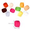 Gadpiparty Wool Felt Craft Kit for DIY Projects Portable Needle Felting Materials 12 Colors Roving Wool for Beginners and Craft Enthusiasts view 2