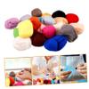 Gadpiparty Wool Felt Craft Kit for DIY Projects Portable Needle Felting Materials 12 Colors Roving Wool for Beginners and Craft Enthusiasts view 3