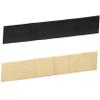 ARTIBETTER 3rolls Hemming Tape Craft Artificial Leather Straps DIY Leather Strap Strip Black Gold for Clothing Shoes Accessories view 3