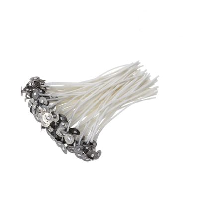 OSALADI 100pcs Low Smoke Cotton Core Candle Wicks for Adults Beginners Unscented Candle Making Supplies No Lead Zinc DIY Craft Project