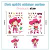 24 Sheets Pink Western Make-a-Face Stickers DIY Cowboy & Cowgirl Character Collage Stickers for Scrapbooking Journaling Planner Decoration view 3