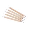 DOITOOL 5pcs Leather Craft Tool Set Dotting Pen and Squeezer for DIY Leather Stamping and Carving for Leatherworking Enthusiasts view 1