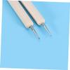 DOITOOL 5pcs Leather Craft Tool Set Dotting Pen and Squeezer for DIY Leather Stamping and Carving for Leatherworking Enthusiasts view 3
