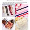 Satin Ribbon Printer Machine, Digital Ribbon Label Printer, Lanyard Textile Foil Stamping Fabric Label Printing Machine, Supports 50+ Languages for Present Wrapping,DoubleRow view 4