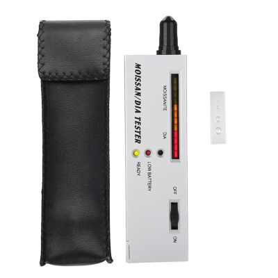 Moissan LED Indicator Tester Pen Accurate Moissanites Detector and Jewelry Testing Tool with Sensitive Probe, Portable Size for Carrying