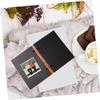 BIUDECO Heart Scrapbook Album Retro Wooden Photo Book for DIY Memories present for Christmas Weddings Showers and Travel Records view 3