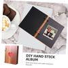 BIUDECO Heart Scrapbook Album Retro Wooden Photo Book for DIY Memories present for Christmas Weddings Showers and Travel Records view 4