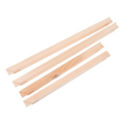 Hohopeti DIY Solid Wooden Canvas Frame Kit for Oil Paintings Stretcher Bars Easy Assembly Professional Finish for Artists and Home Decor
