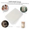 KAILIKETIY DIY Mesh Rug Hooking Canvas for Embroidery Crafts Blank Latch Hook Lightweight Versatile for Rug Making Coasters view 4