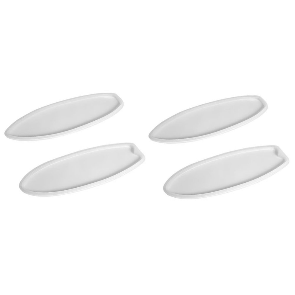 Gadpiparty 2sets 2pcs Surfboard Coaster DIY Silicone for Crafting Surfboard Decor for Epoxy Casting Reusable Non Stick Design for Easy Operation and Cleaning 2pcs*2