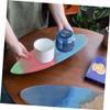 Gadpiparty 2sets 2pcs Surfboard Coaster DIY Silicone for Crafting Surfboard Decor for Epoxy Casting Reusable Non Stick Design for Easy Operation and Cleaning 2pcs*2 view 2