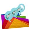 LOLIPPYY Hand Operated Quilling Crimper Tool for DIY Crafts Sky Blue Manual Paper Wave Shape Maker for Fine and Coarse Effects Present for Quilling Enthusiasts view 3