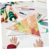 DOITOOL 5pcs Blank Oil Painting Canvas Panels Boards for Students Durable Art Supplies for Easy Painting for Oil and Artwork view 3