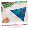 DOITOOL 5pcs Blank Oil Painting Canvas Panels Boards for Students Durable Art Supplies for Easy Painting for Oil and Artwork view 4