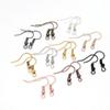 100Pcs Earring Hooks Fish Hooks, Red Copper, 20 x 17mm, Hypo-allergenic for French/Dangle Earring Findings Jewelry Making DIY Jewelry Making Earring Parts Supplies view 4