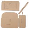 Acrylic Leather Templates, Clear Acrylic Handbag Pattern for Women DIY Handwork Craft Leather Patterns Templates Templete Bag Making Tool view 2
