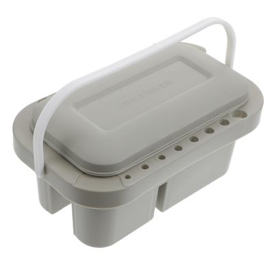 FONDOTIN Paint Brush Cleaner Bucket Brush Cleaner Tool Basins Pen Washing Bucket Holder