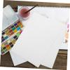 Lurrose 50sheets Thick Watercolor Paper Minnow Art Cold Press Paper for Painting Drawing Graffiti Artistic Canvas view 3