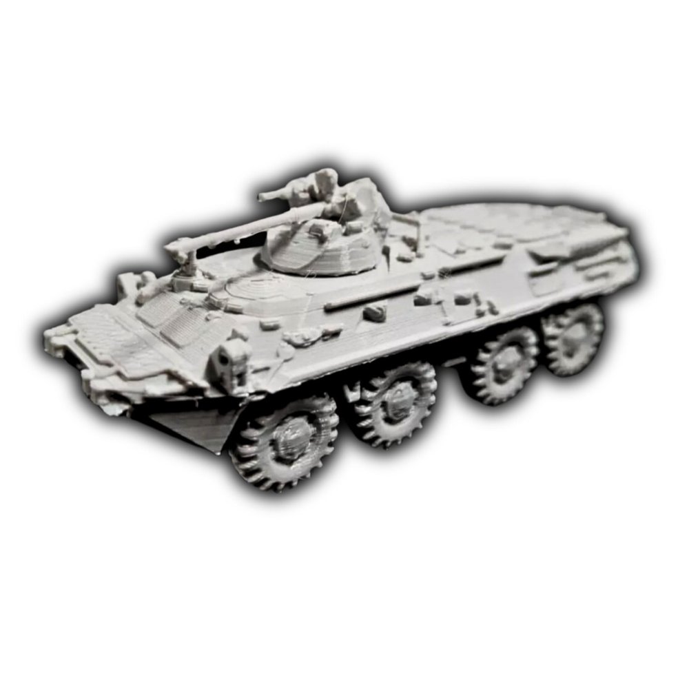 BTR 80 Armored Transport 1:72 Scale to Paint Model