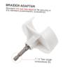 NUOBESTY Knitting Machine Adapter for Drill 1/4 Inch Steel Bit Quick Knit Power Crank Handle Knitting Tool for Adults Suitable for Weaving Looms and Craft Projects view 3
