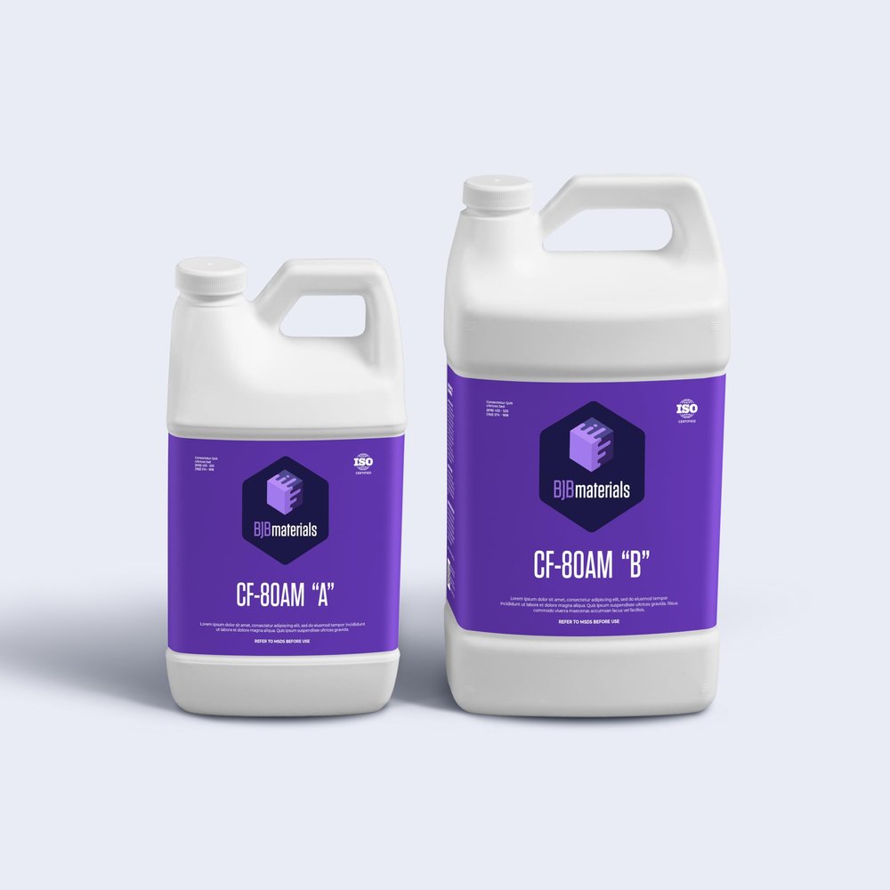 CF-80AM Polyurethane Elastomer 80A Flexible Casting Resin | Tough, Tear-Resistant, Low Odor, Mercury-Free | Easy to Pigment | for Durable Parts, Prototyping & Mold Making (12 lbs/Gallon Kit)