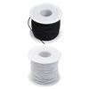 DOITOOL 2rolls Elastic Bracelet Cord Thick Stretchy String for Jewelry Making Crafting and Beading Each for Bracelets and Necklaces view 1