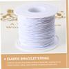 DOITOOL 2rolls Elastic Bracelet Cord Thick Stretchy String for Jewelry Making Crafting and Beading Each for Bracelets and Necklaces view 2