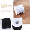 DOITOOL 2rolls Elastic Bracelet Cord Thick Stretchy String for Jewelry Making Crafting and Beading Each for Bracelets and Necklaces view 4