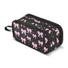 EFEWOI Pink Bow Heart Pencil Case Large Capacity Pen Bag School Office Stationery Organizer Zipper Pencil Pouch for Teen Girls Boys Adult view 1