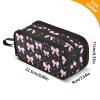 EFEWOI Pink Bow Heart Pencil Case Large Capacity Pen Bag School Office Stationery Organizer Zipper Pencil Pouch for Teen Girls Boys Adult view 2