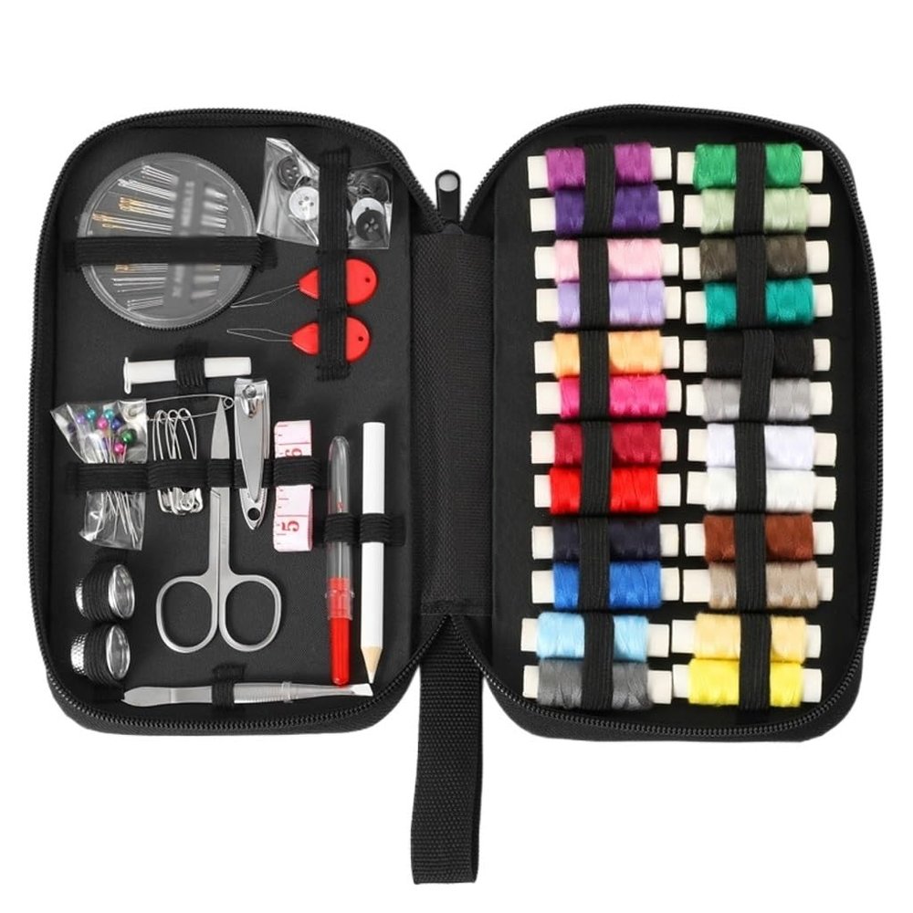 HIONJIN Multifunctional Sewing Box Hand Sewing Needle and Thread Storage Box Sewing Needle and Thread Box
