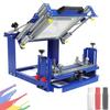 Commercial Grade Round Object Silk Screen Printer,Quick Change Roller System (Metal/Nylon/Plastic),Perfect for Small Batch Production & DIY Projects view 1