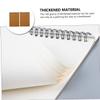 Lurrose 2pcs A5 Spiral Sketch Notebooks for Artists Flip-up Coil Drawing Pads Waterproof Loose-Leaf Notepads for School and Home Use view 2