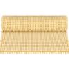 Queenbox 17.7x137.7in Plastic Rattan Cane Webbing, Octagonal Cane Open Weave Wicker Mesh Net for Furniture Cabinet Chair Bed Ceiling, Beige view 3