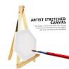 DOITOOL 3pcs Sided Framed Canvas Blank Art Panels Student Painting Board Oil Painting Frame view 4