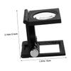DOITOOL Desktop Jewelry Magnifier Folded Magnifying for Home Use Portable Reusable for Appraisals Collectibles and Detailed Inspections view 2