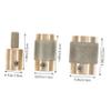 NUOBESTY 1 Set Glass Grinding Bits 1 Inch 1/4 Inch Brass Core Diamond Tools for Stained Glass Supplies Sturdy and Versatile Grinding Accessories view 2